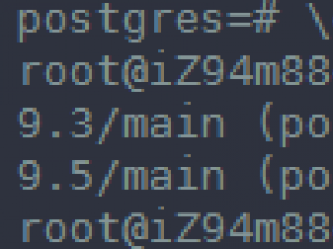 修改PostgreSQL数据库的默认用户postgres的密码