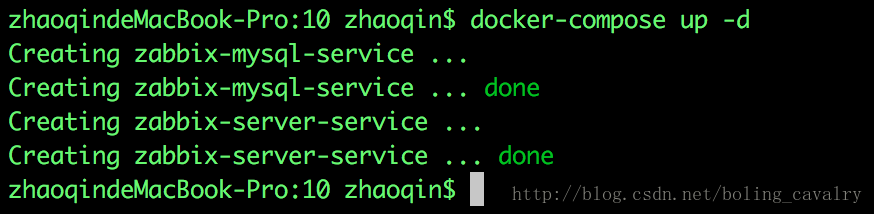 Docker下实战之一：搭建zabbix监控平台