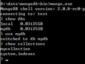 MongoDB shell常用操作
