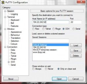 如何使用Putty(SSH)登录管理CentOS服务器